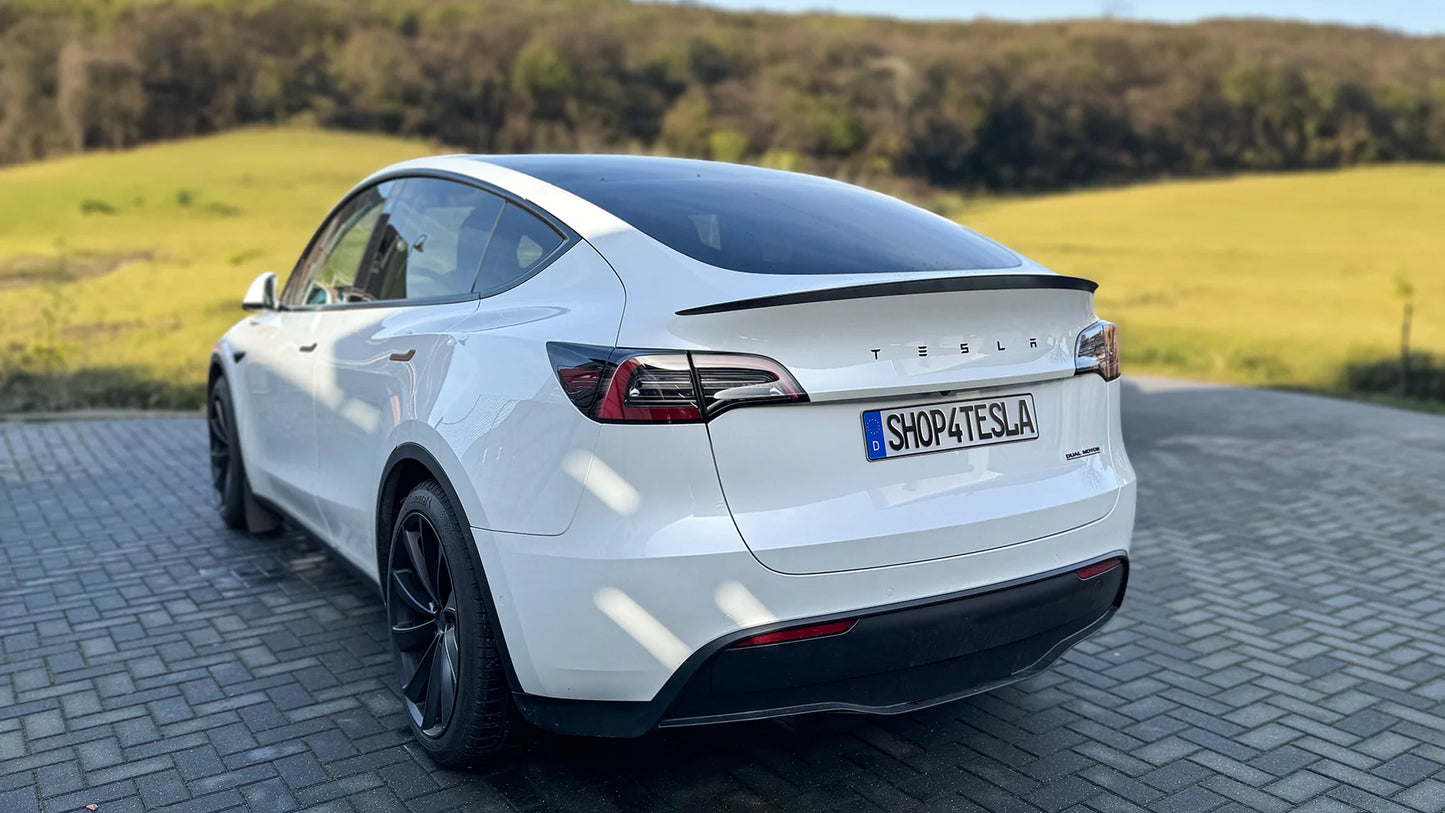 Tesla-opschrift in zwart voor alle Tesla-Modellen