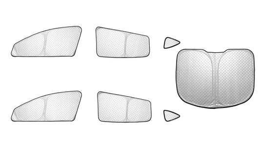 Zij-/achterruiten, zon- en privacybescherming voor de Tesla Model Y