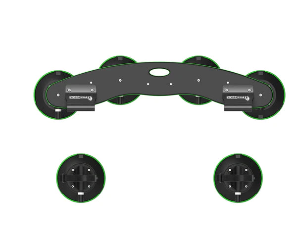 Fietsdakdrager met zuignappen voor alle Tesla-modellen