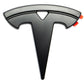 Logo emblemen in zwart voor de Tesla Model 3