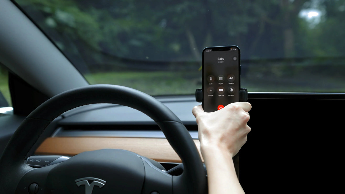 Onzichtbare mobiele telefoonhouder voor de Tesla Model 3/Y